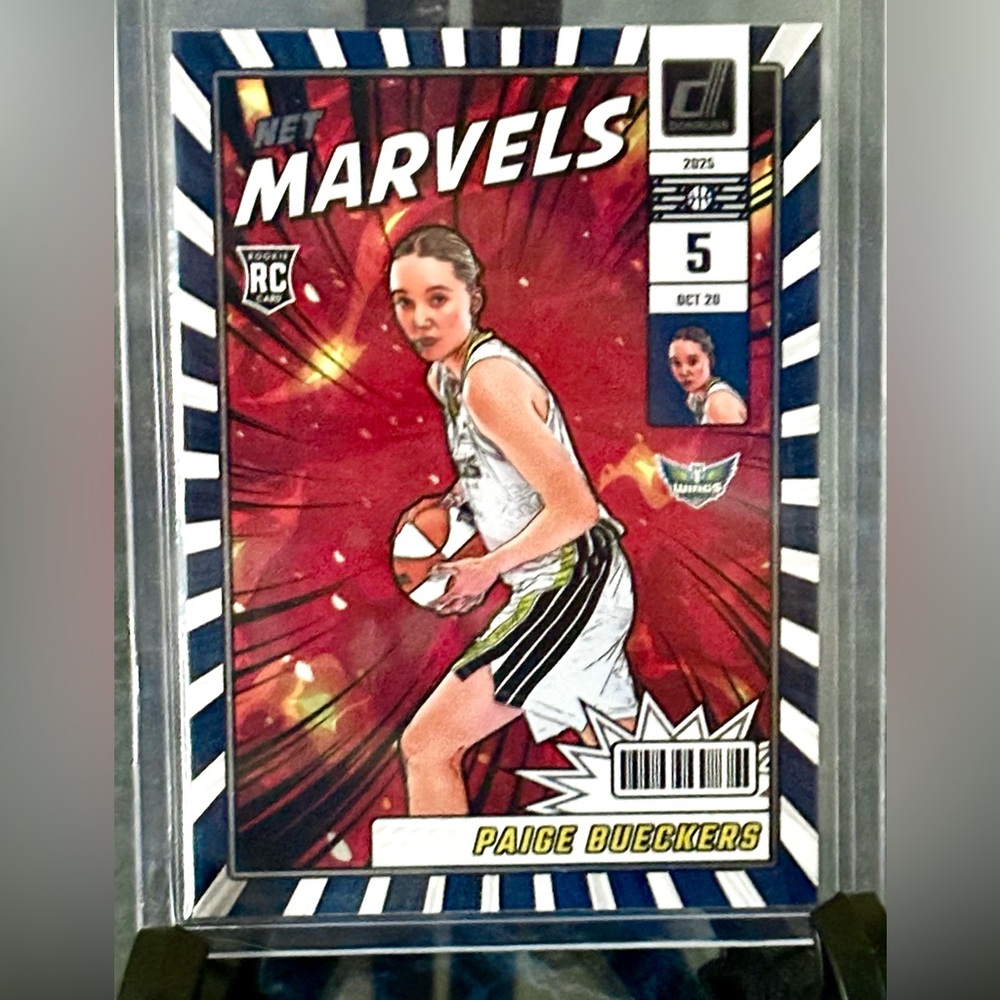 Paige Bueckers Basketball Card  Net Marvels ROOKIE CARD DALLAS WINGS # 23